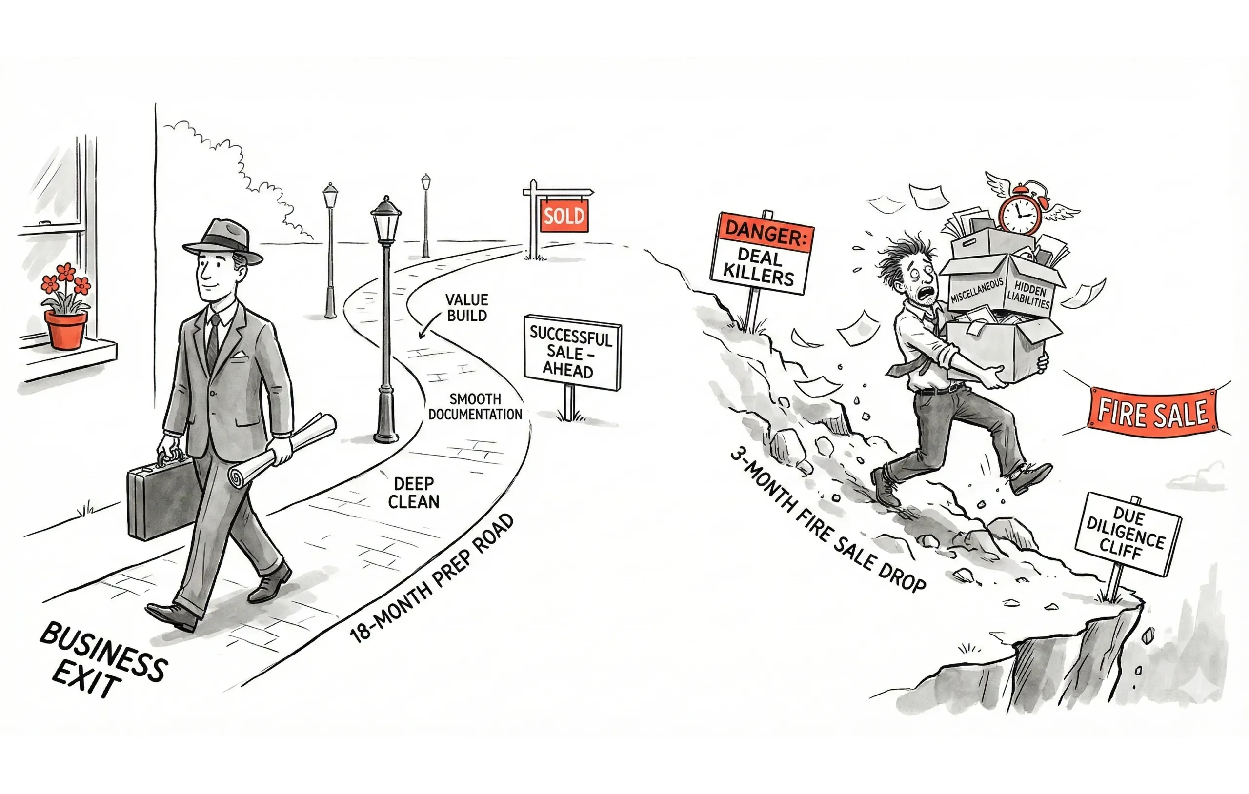 The Complete Business Sale Preparation Timeline: A Broker's Guide to Seller Readiness